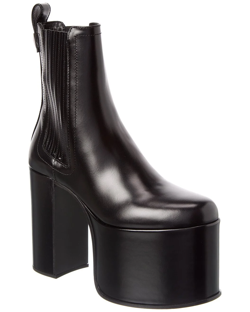 Valentino Roman Stud 125 Leather Platform Bootie - 1