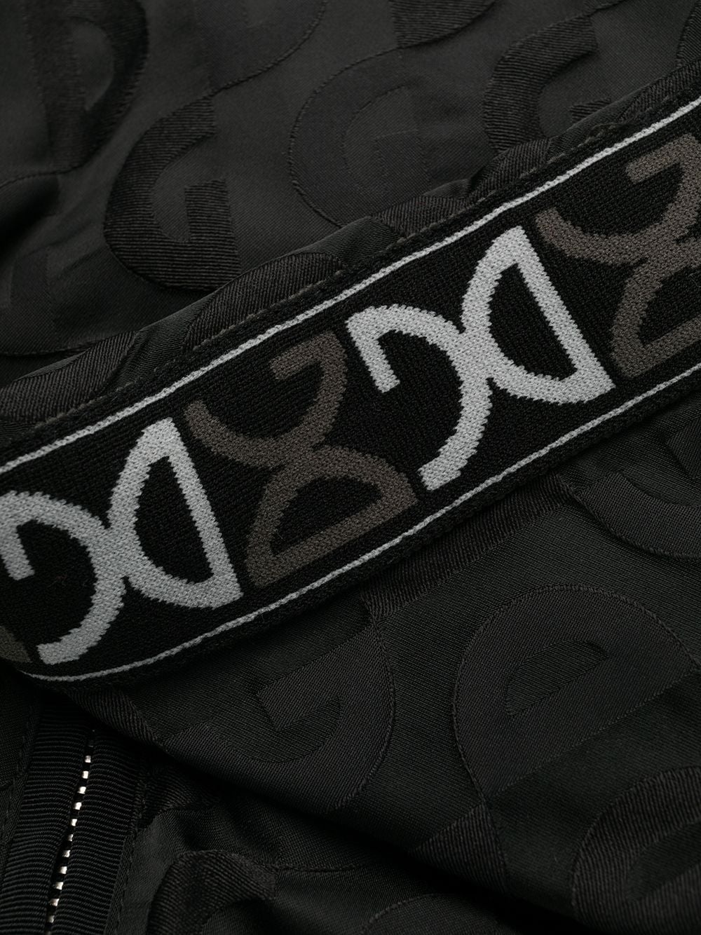 all-over logo print track pants - 7