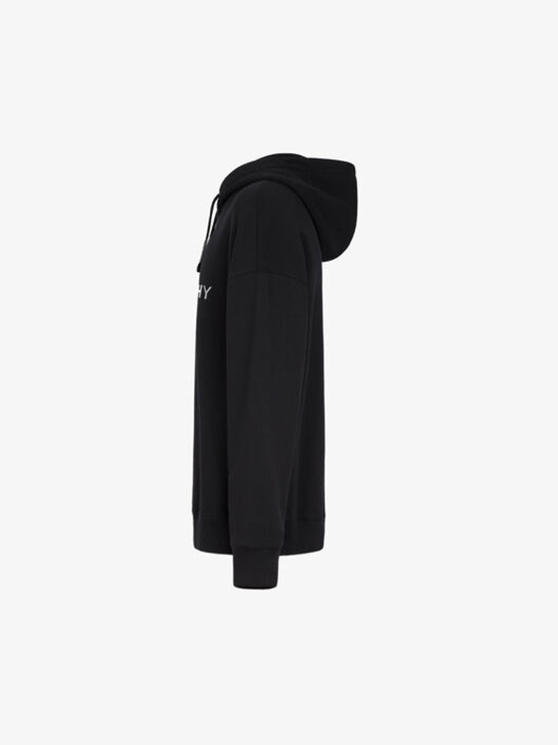 Givenchy GIVENCHY PARIS EMBOSSED HOODIE outlook