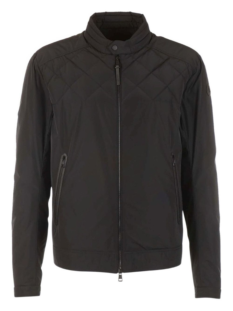 quilted diamond-pattern jacket 1