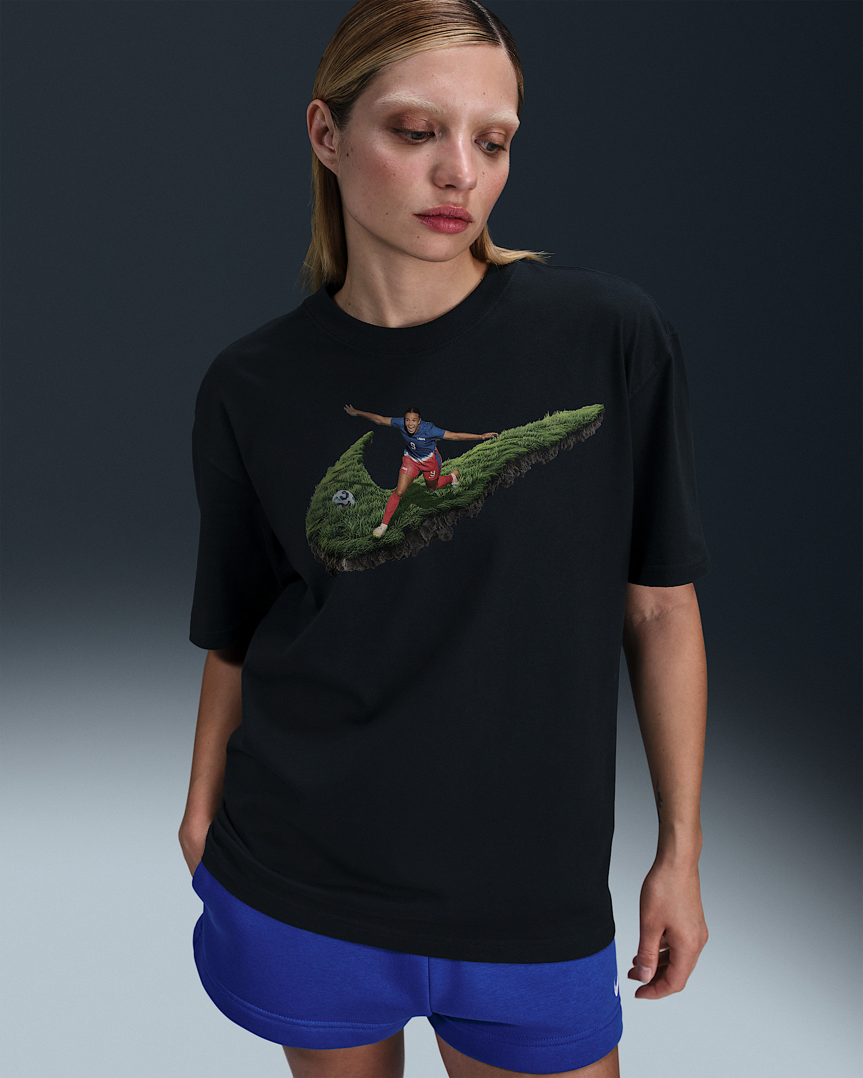 Mallory Swanson "So Win" Adult Nike Soccer T-Shirt - 4