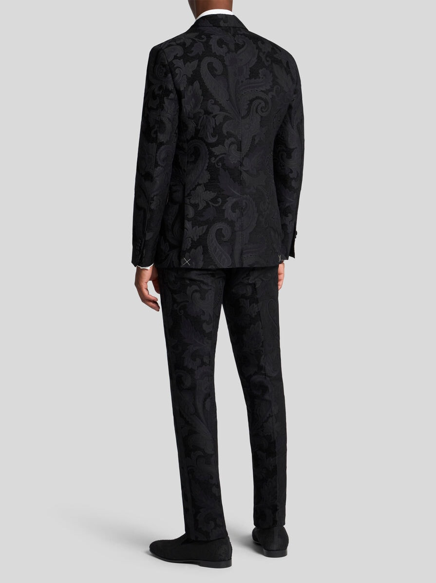 FLORAL LEAFY BLAZER WITH LINING - 4