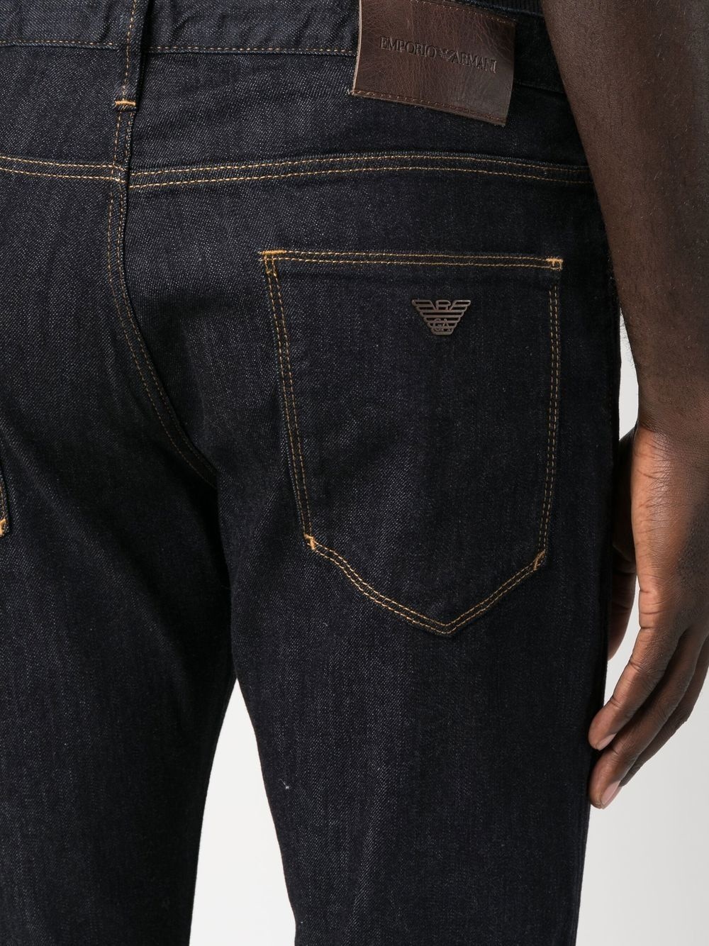 mid-rise slim-fit jeans - 5