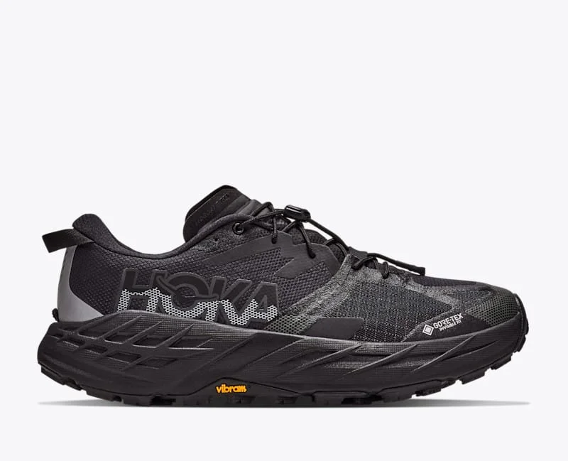 Men's Speedgoat 7 GTX Shoes in Black/Carbon Black - 1