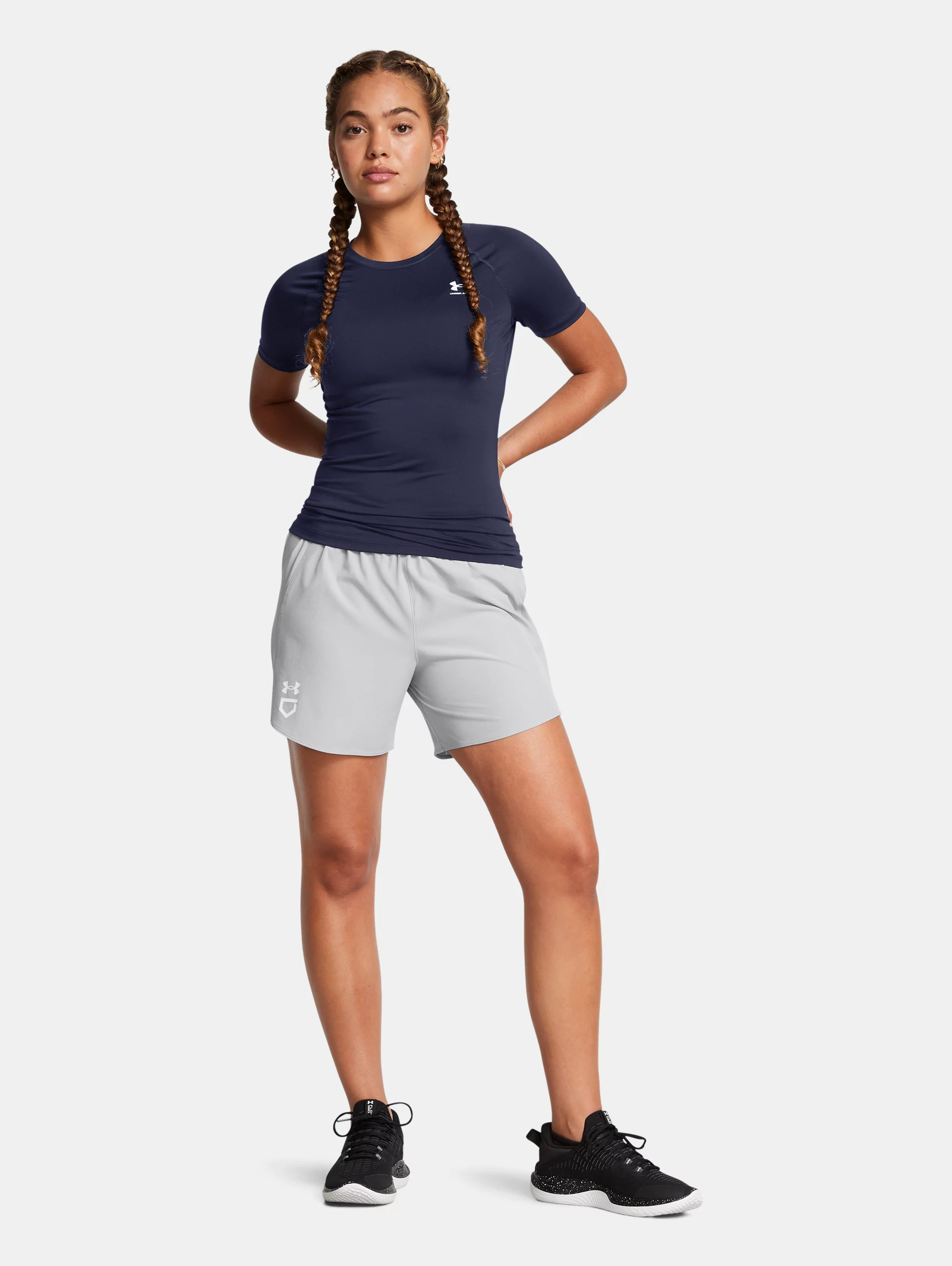 Women's UA Utility Softball Shorts - 5