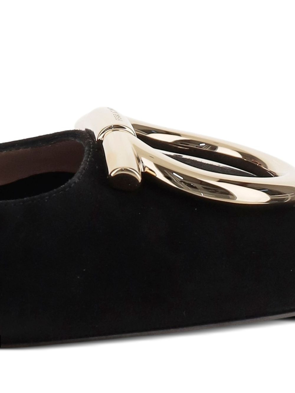 suede Mary Jane ballet flats - 5