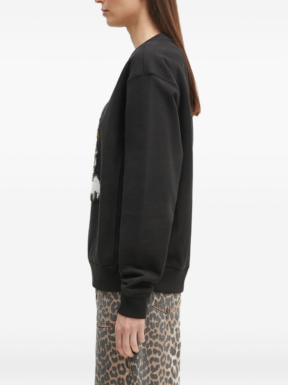 sequin-embellished sweatshirt - 3