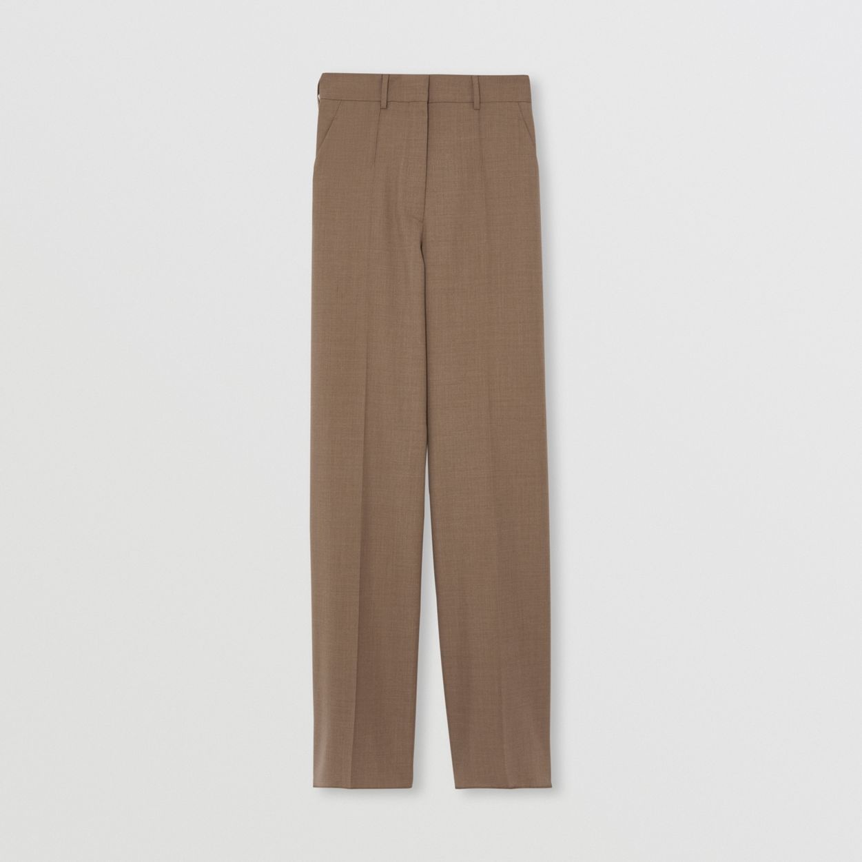 Custom Fit Wool Wide-leg Trousers - 1