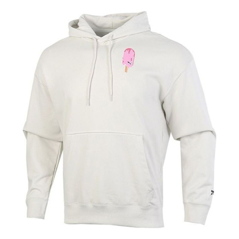 PUMA Alphabet Printing Casual hooded Pullover Gray 599303-05 - 1