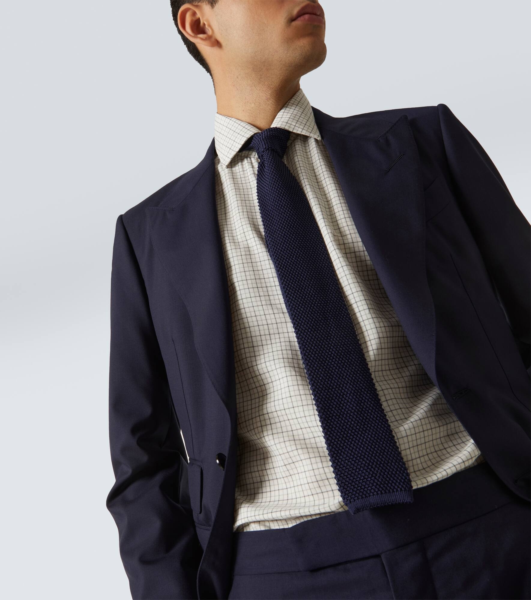 Checked cotton shirt - 5