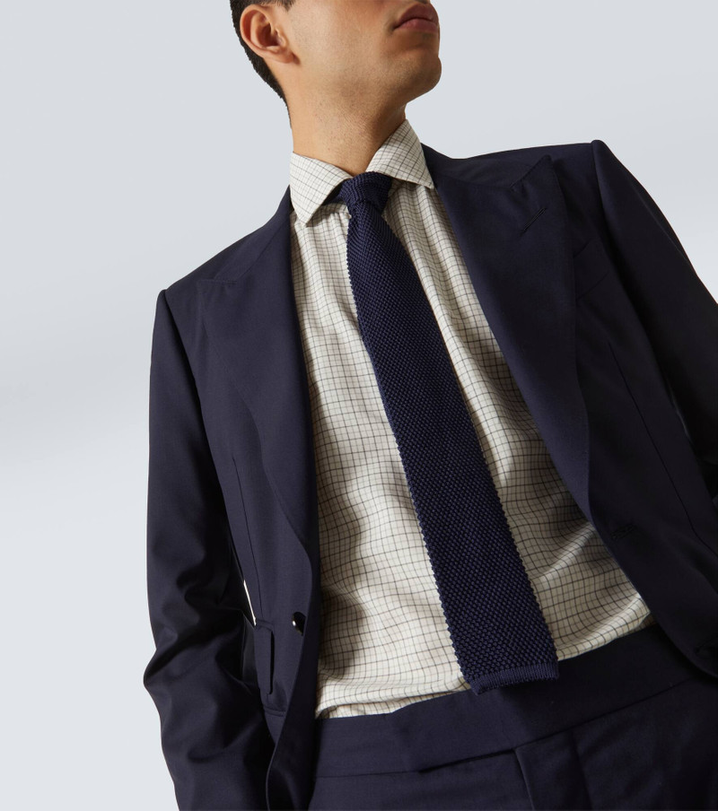 Checked cotton shirt 5