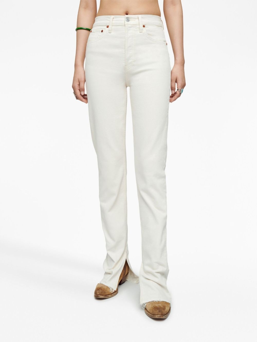 high-waisted skinny jeans - 3
