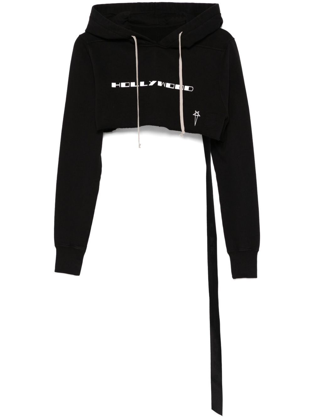 cropped hoodie - 1