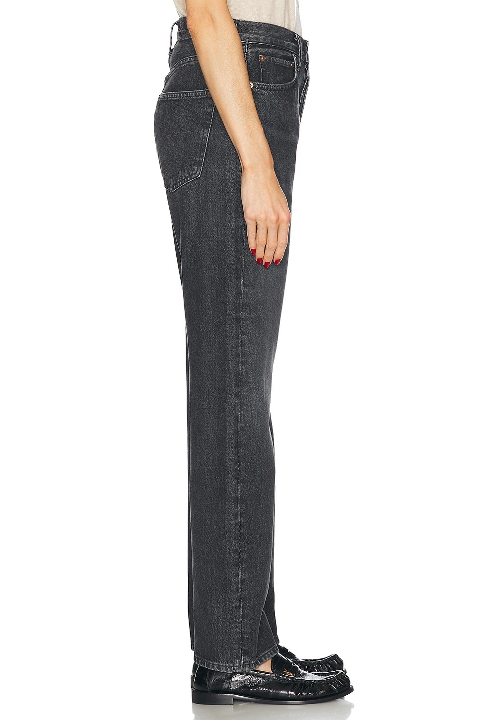 Kelly High Rise Relaxed Straight - 3