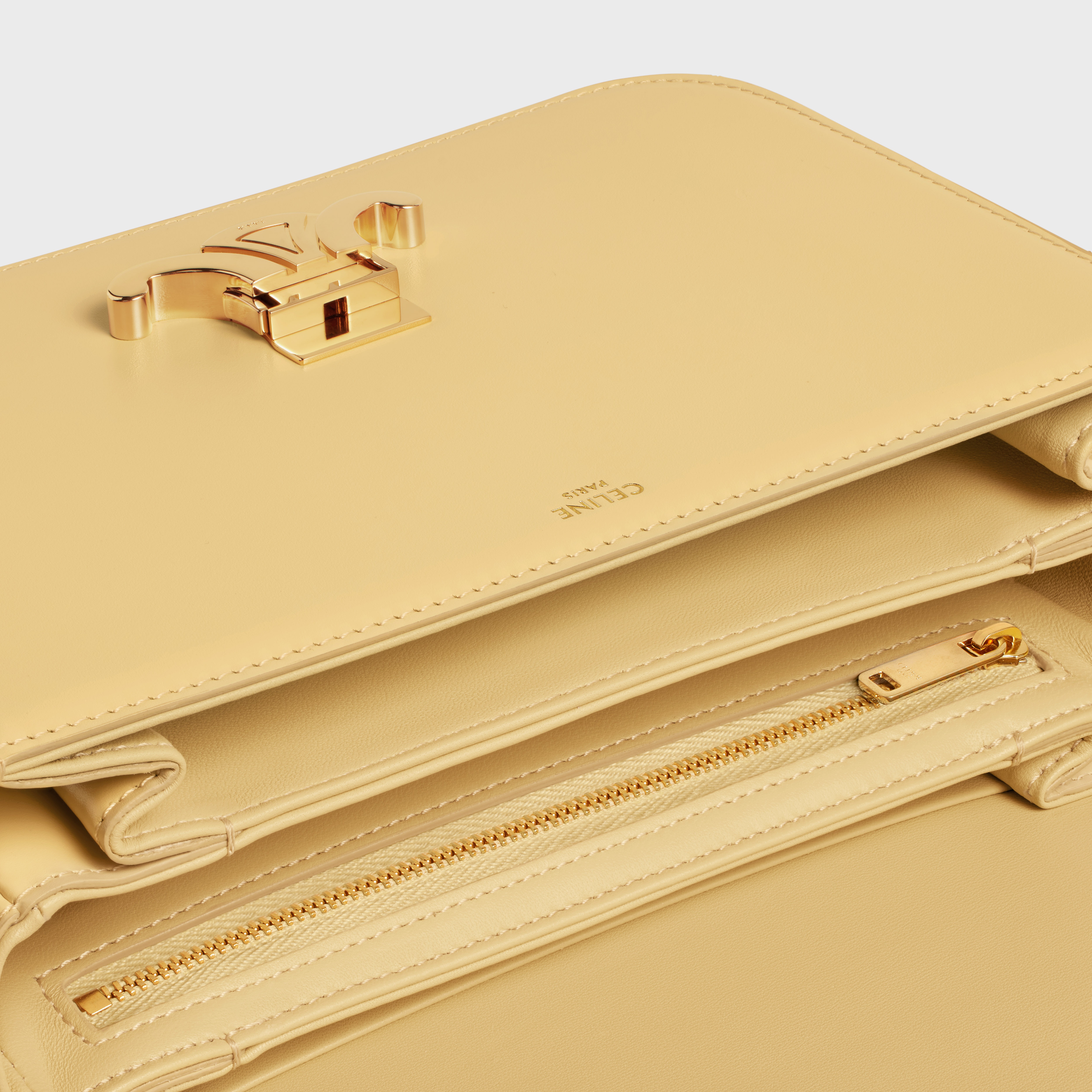 Classique Triomphe Bag in shiny calfskin - 4