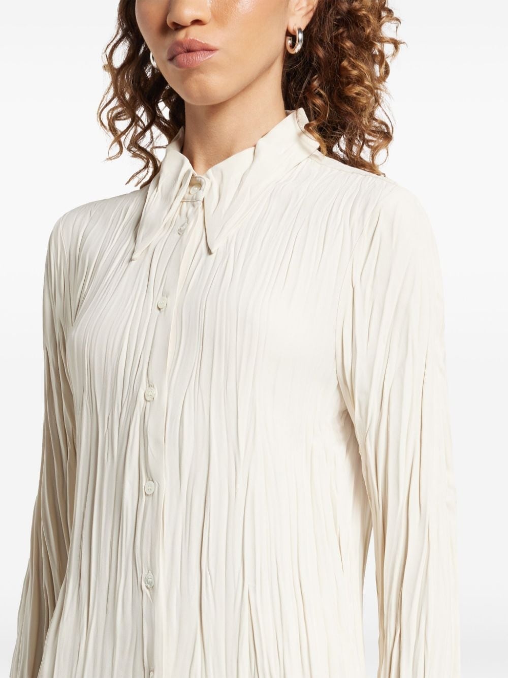 pleated shirt - 5