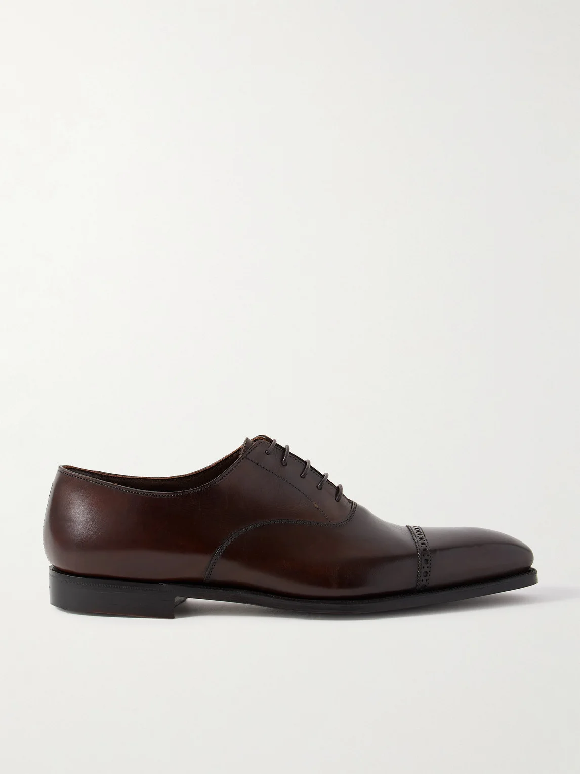 Charles Cap-Toe Leather Oxford Shoes - 1