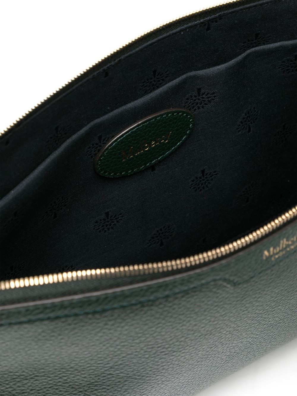 logo-embossed pouch - 3