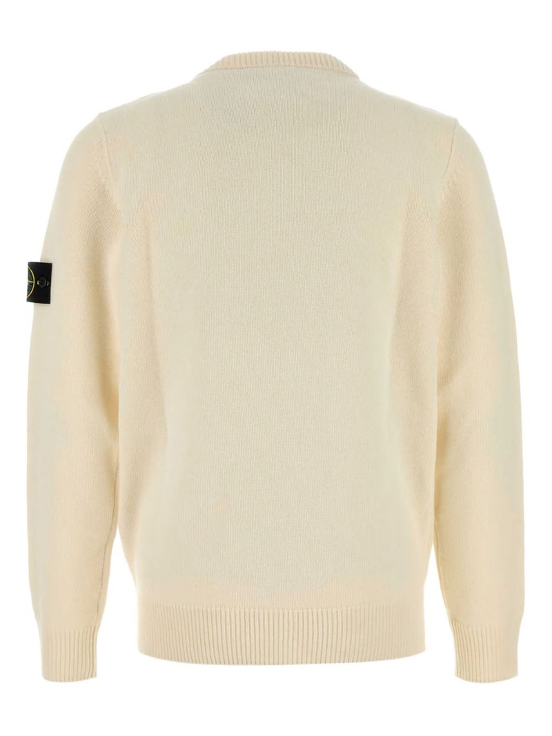 Stone Island Compass-badge cotton sweater outlook