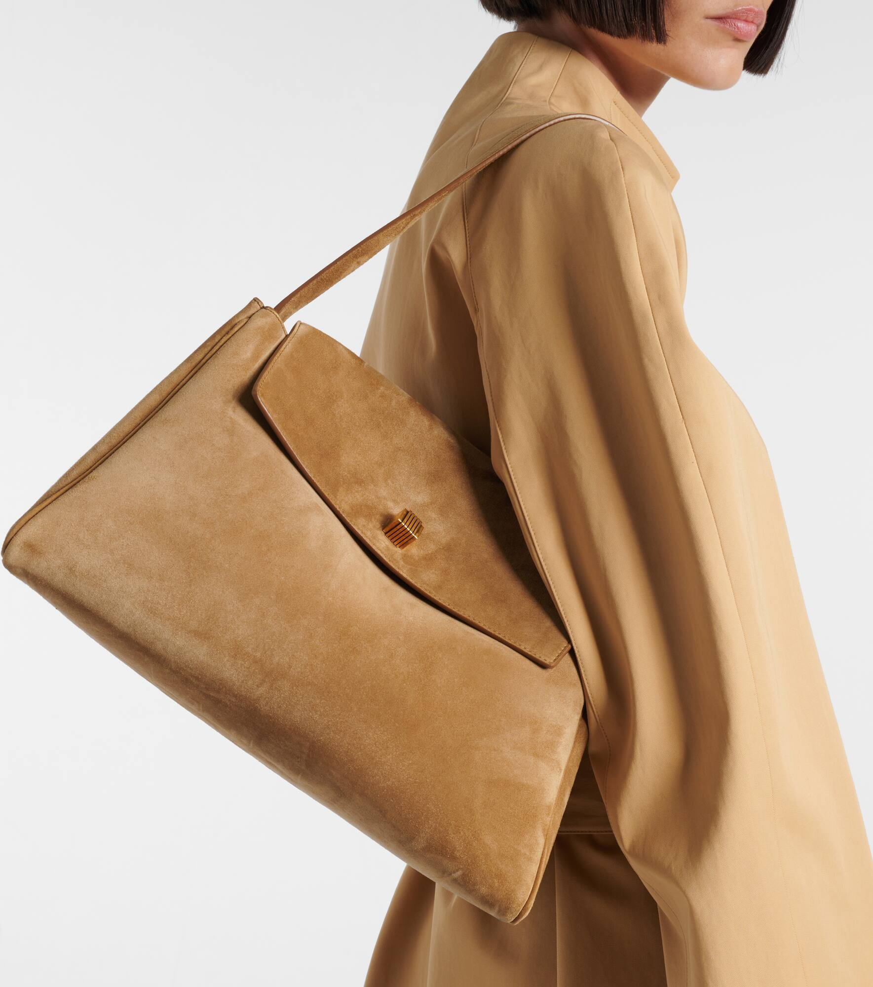 Audrey suede tote bag - 2