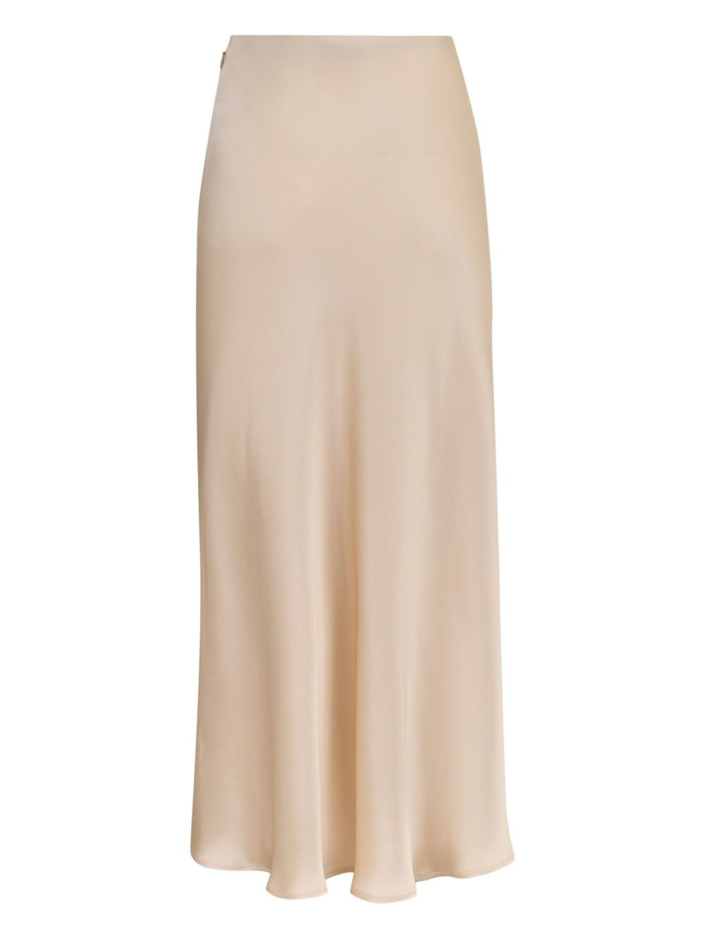 flared midi straight skirt - 3