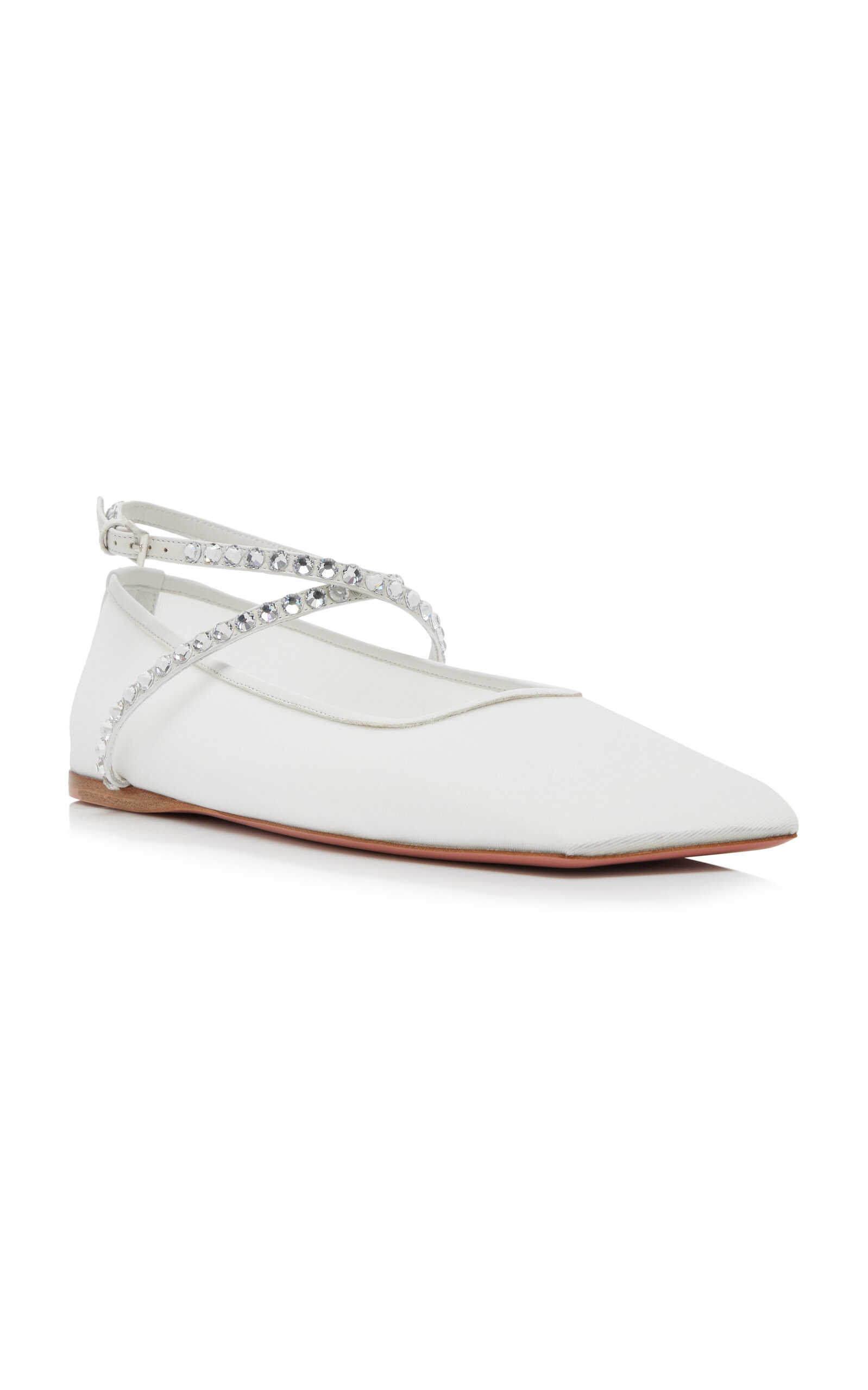 Ane Crystal Mesh Flats white - 5