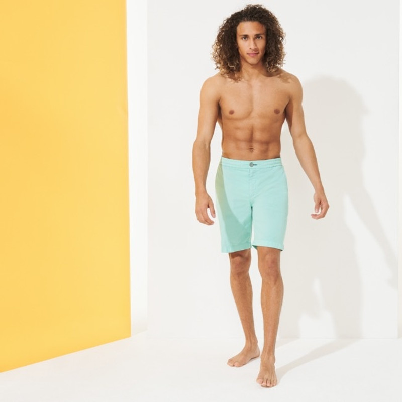 Men Jogging Gabardine Bermuda Shorts 9