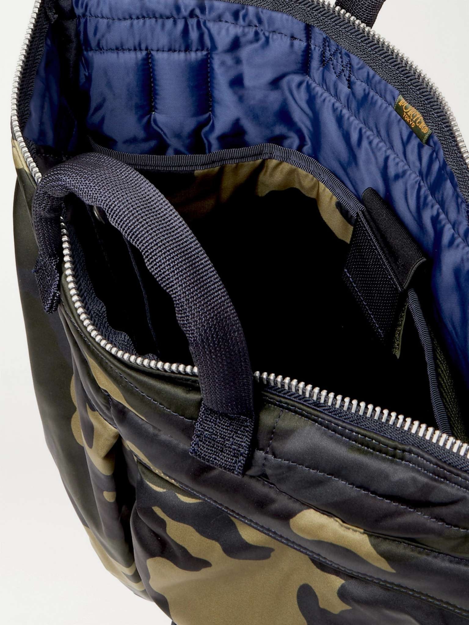 Counter Shade Camouflage-Print Nylon Tote Bag - 5