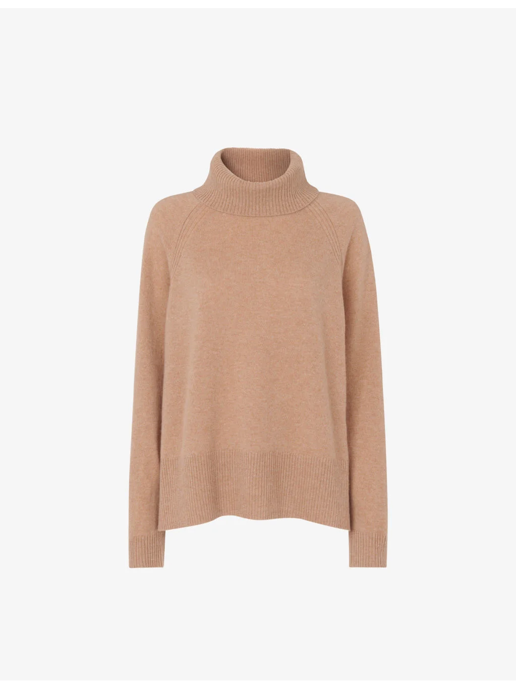 Turtleneck relaxed-fit cashmere jumper - 1