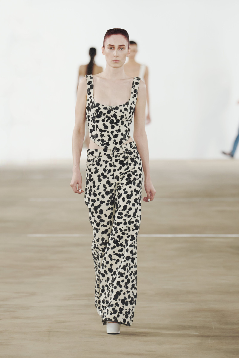 DALMATIAN DENIM CORSET TOP 7