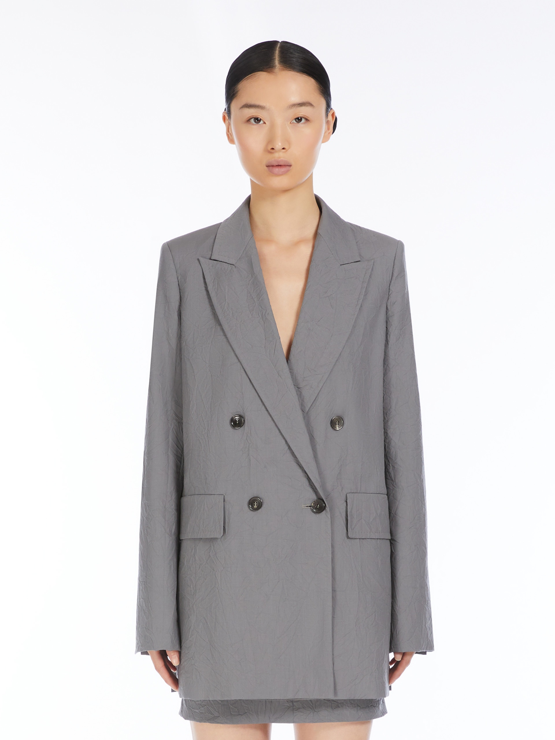 ABAVO1234 Oversized wool cloth blazer - 3
