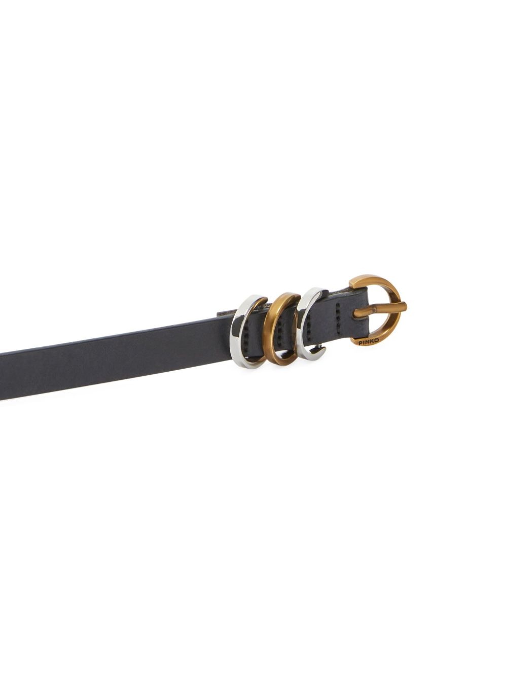 ring-embellished belt - 5