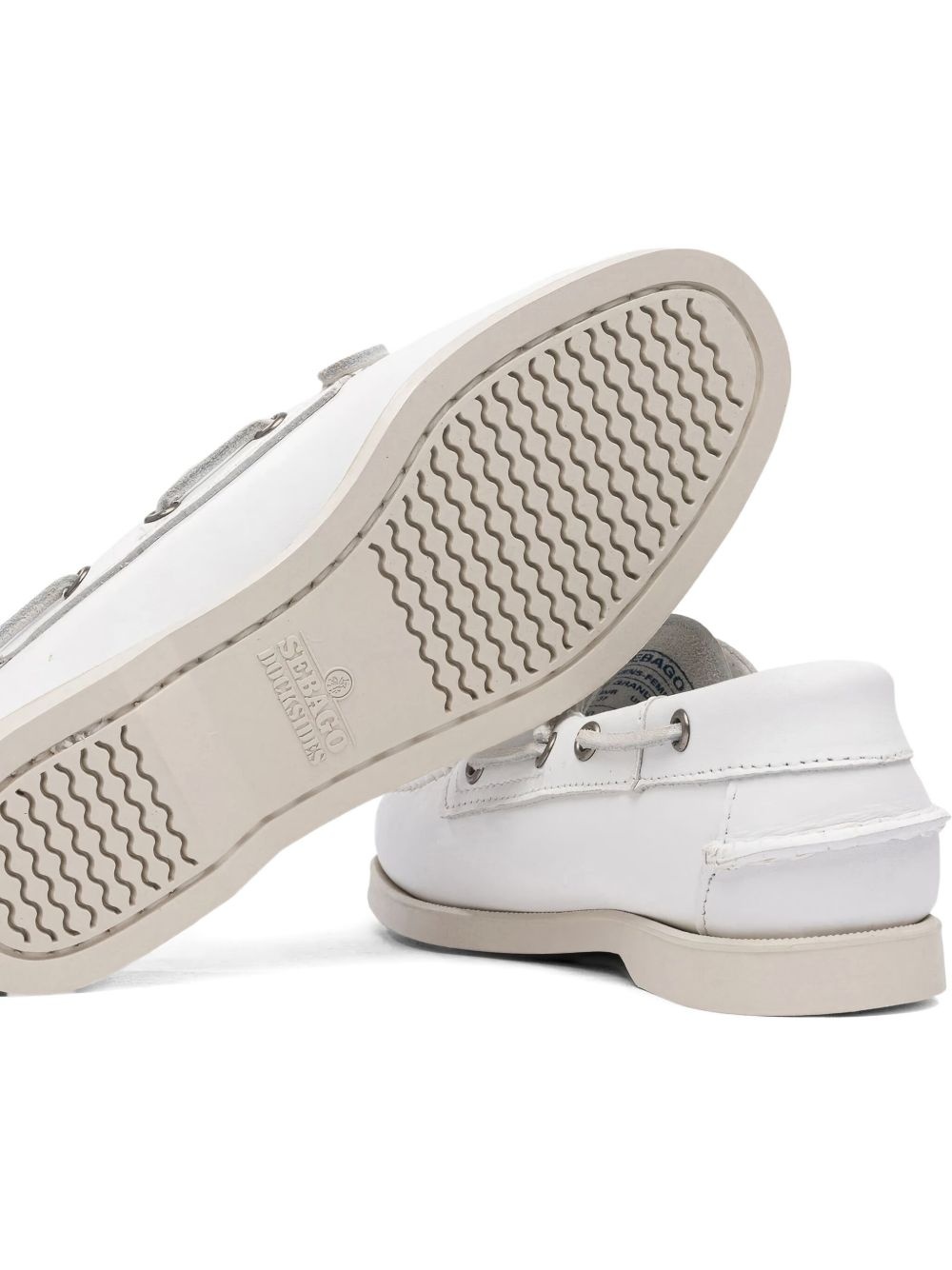 Docksides Portland leather boat shoes - 4