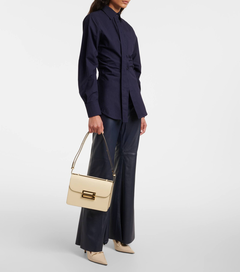 Victoria Beckham Dorian Small leather shoulder bag outlook