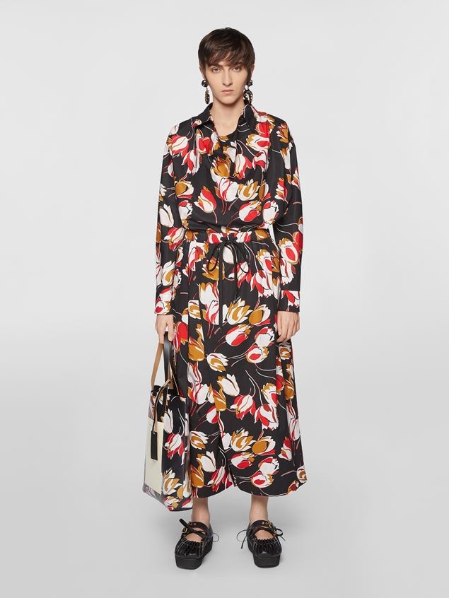 WINDBLOWN COTTON KARATE TROUSERS - 2