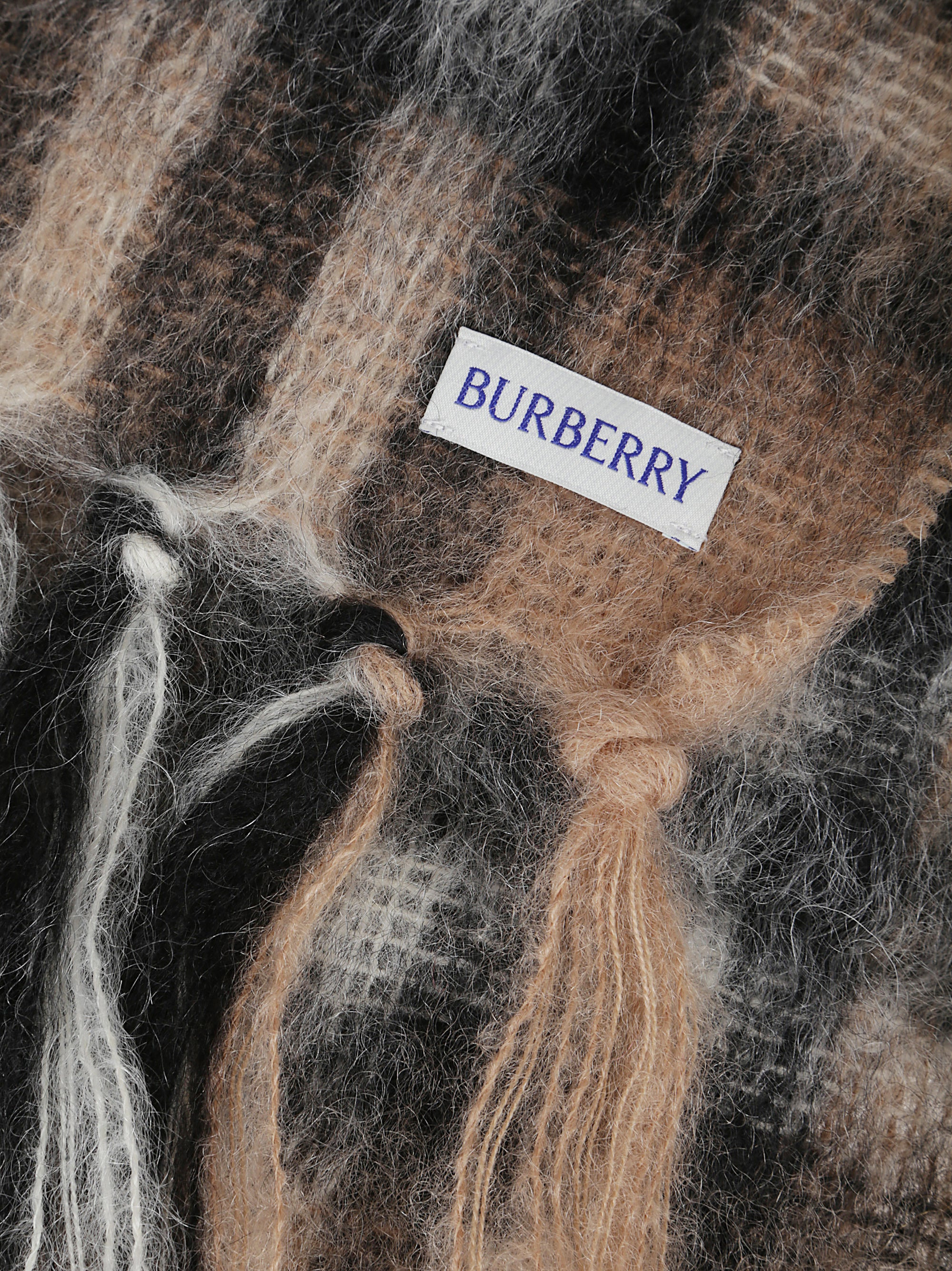 Burberry Men Check Print Scarf - 2