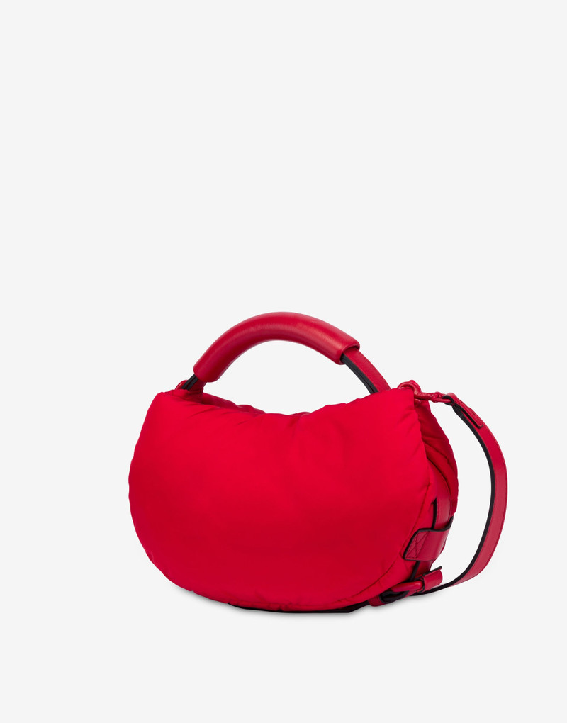 MOSCHINO HANDLE ME SMALL HOBO BAG 1