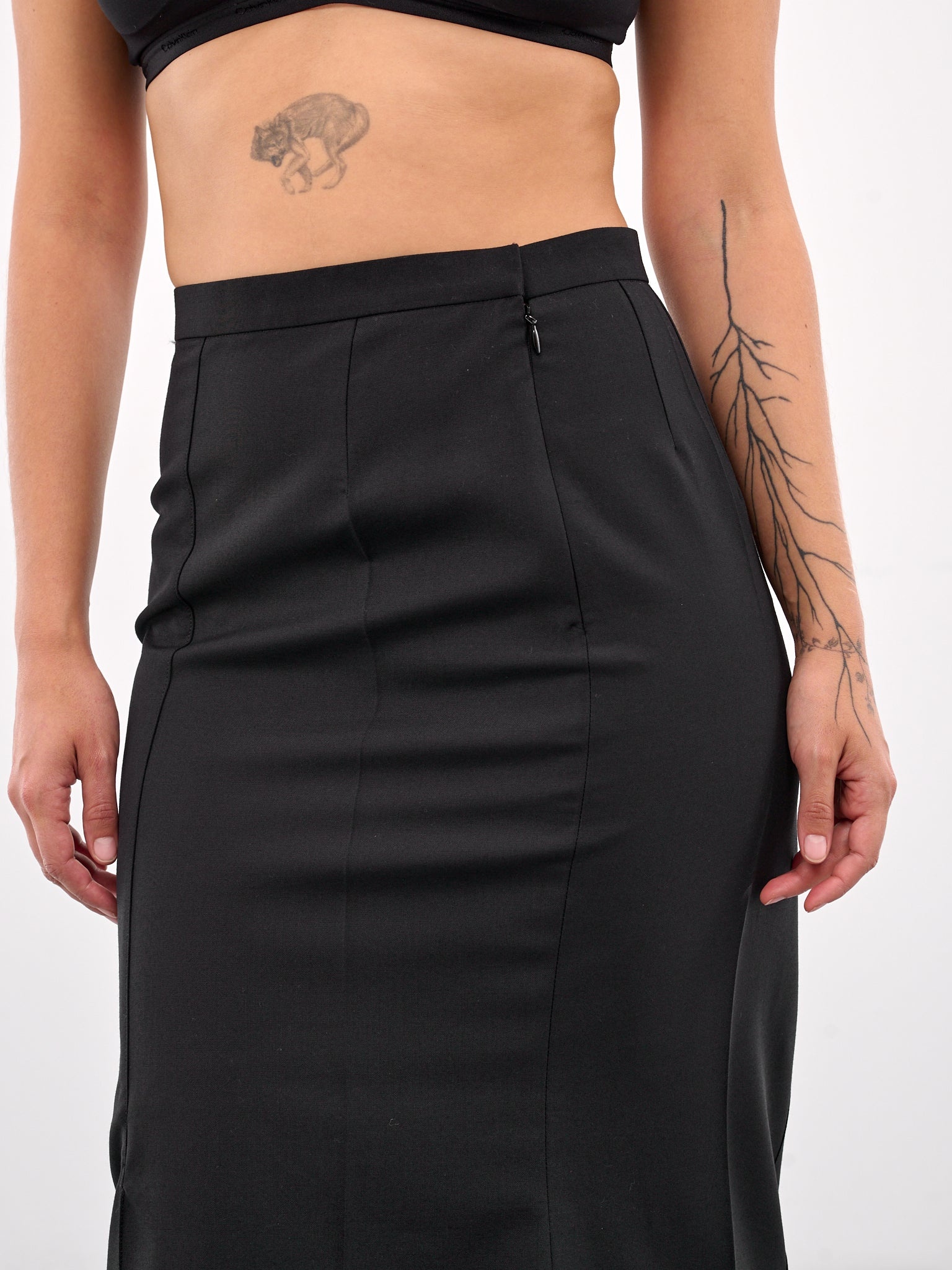 Deconstructed Trousers Skirt - 4
