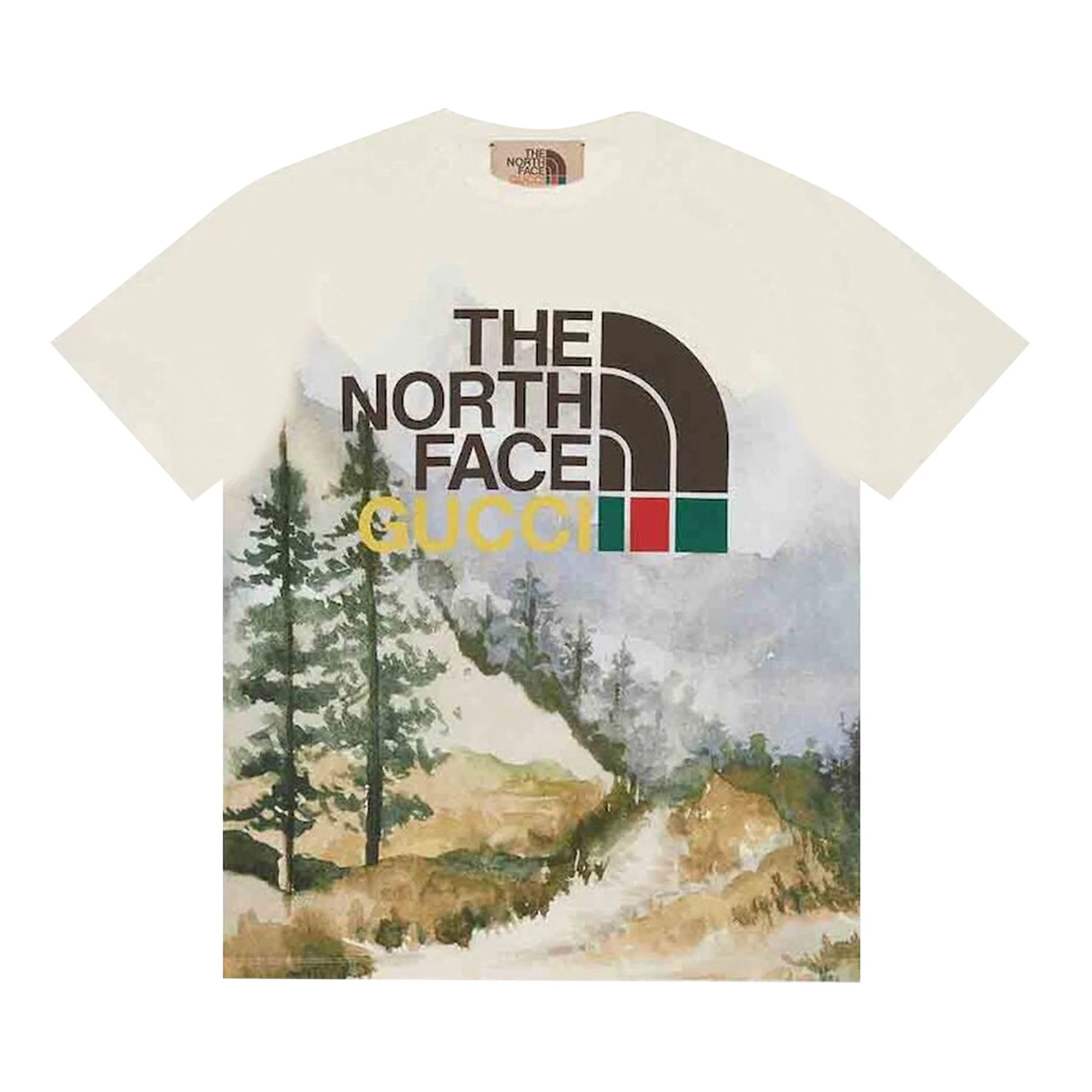 Gucci x The North Face T-Shirt 'Trail Print' - 1