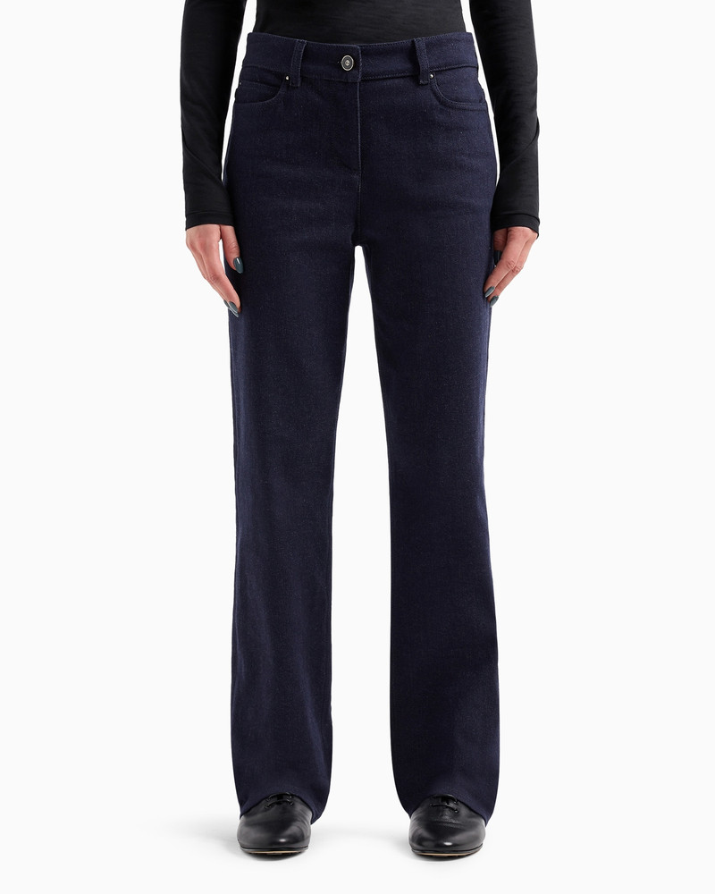 GIORGIO ARMANI Denim Collection five-pocket trousers in stretch denim outlook