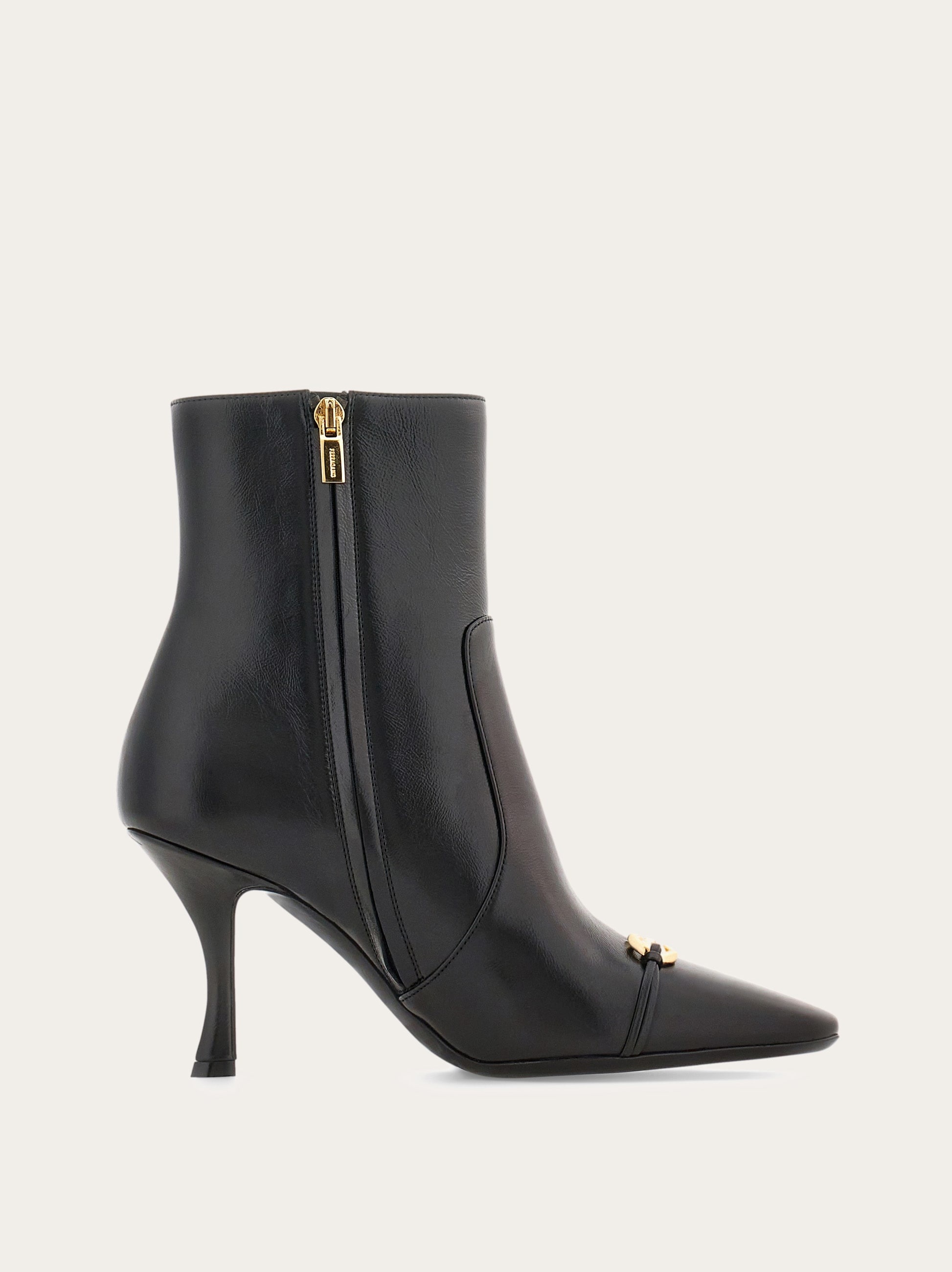 Gancini buckle ankle boot - 6