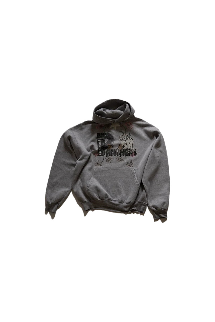 Conner Ives Reconstituted Floral Crystal Hoodie - 3