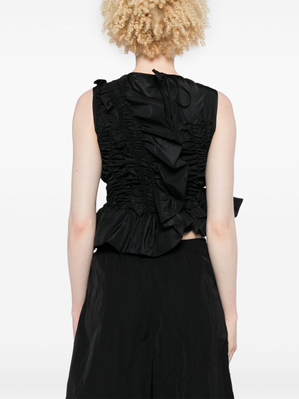 CECILIE BAHNSEN Geo top | REVERSIBLE