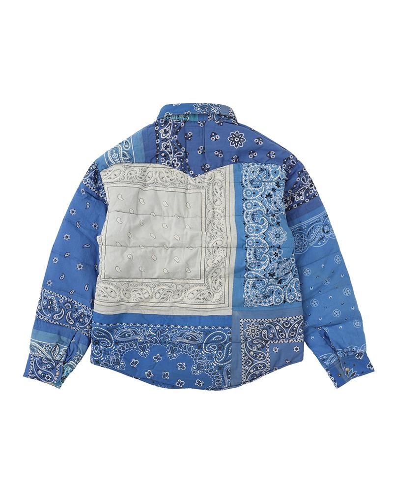 KERCHIEF DOWN JKT BLUE - 2