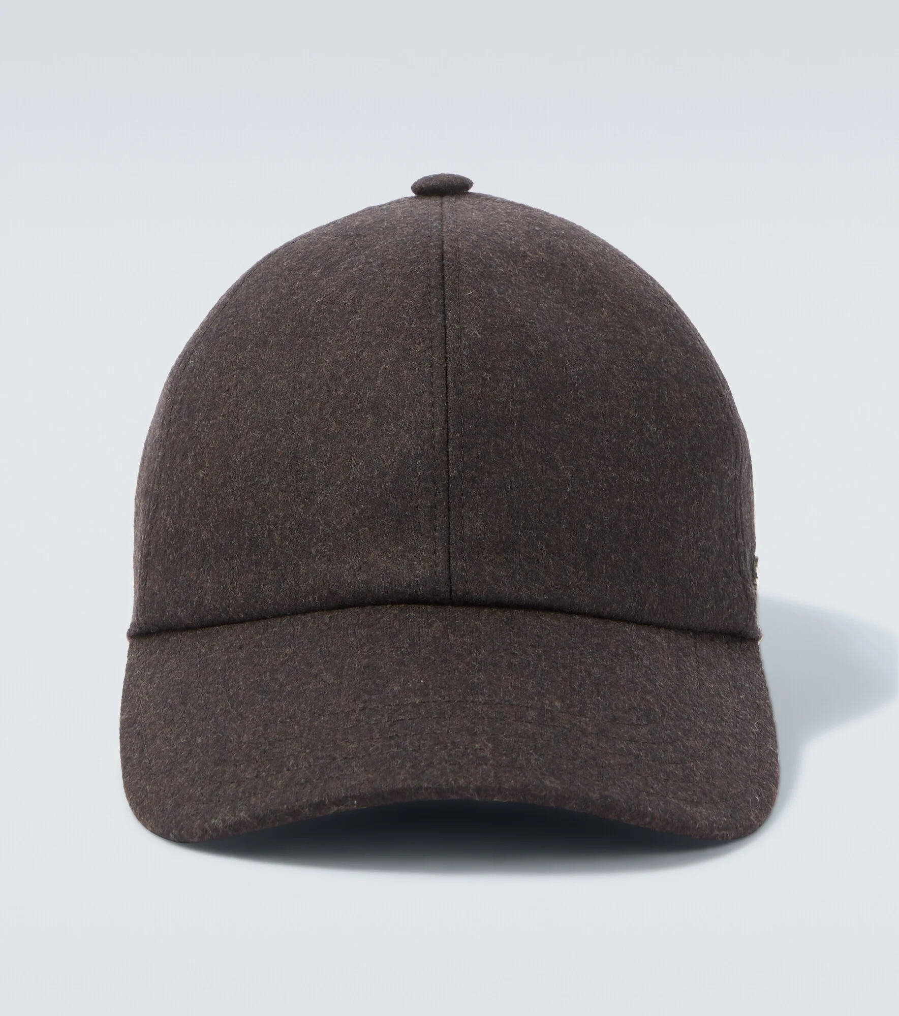 Wool baseball cap - 1