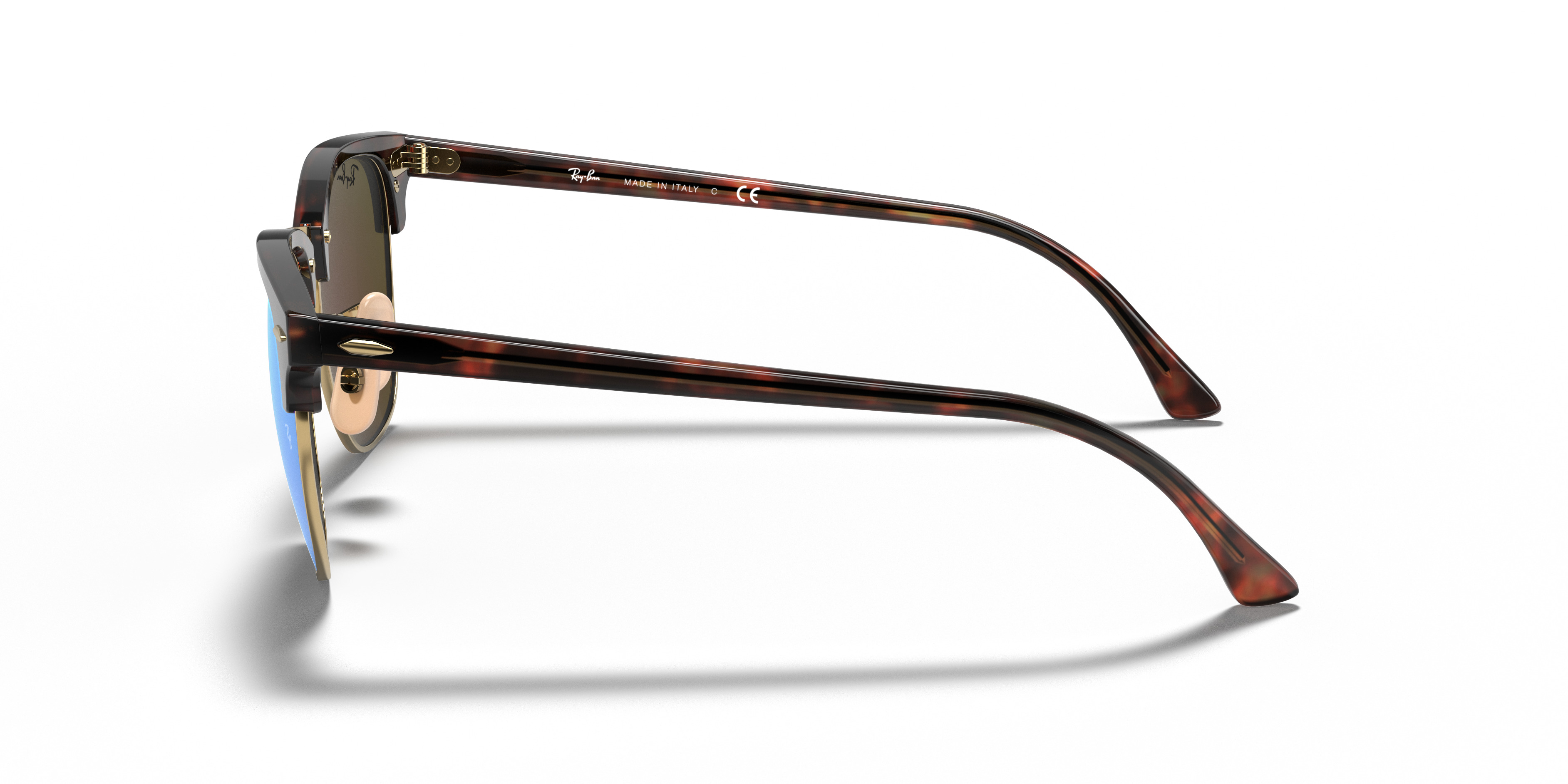 RB3016 Clubmaster Flash Lenses - 3