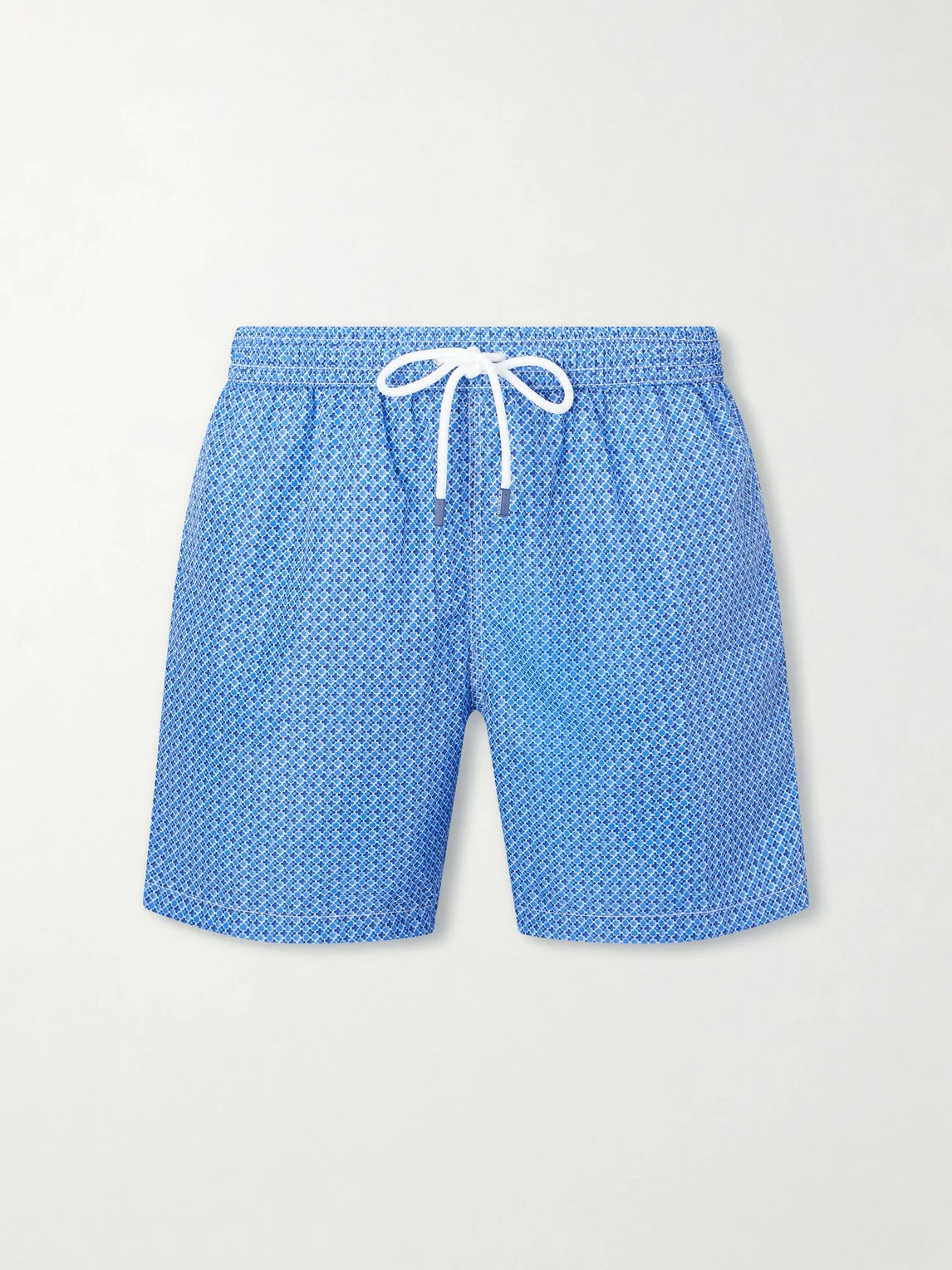 Madeira Printed Straight-Leg Swim Shorts - 1
