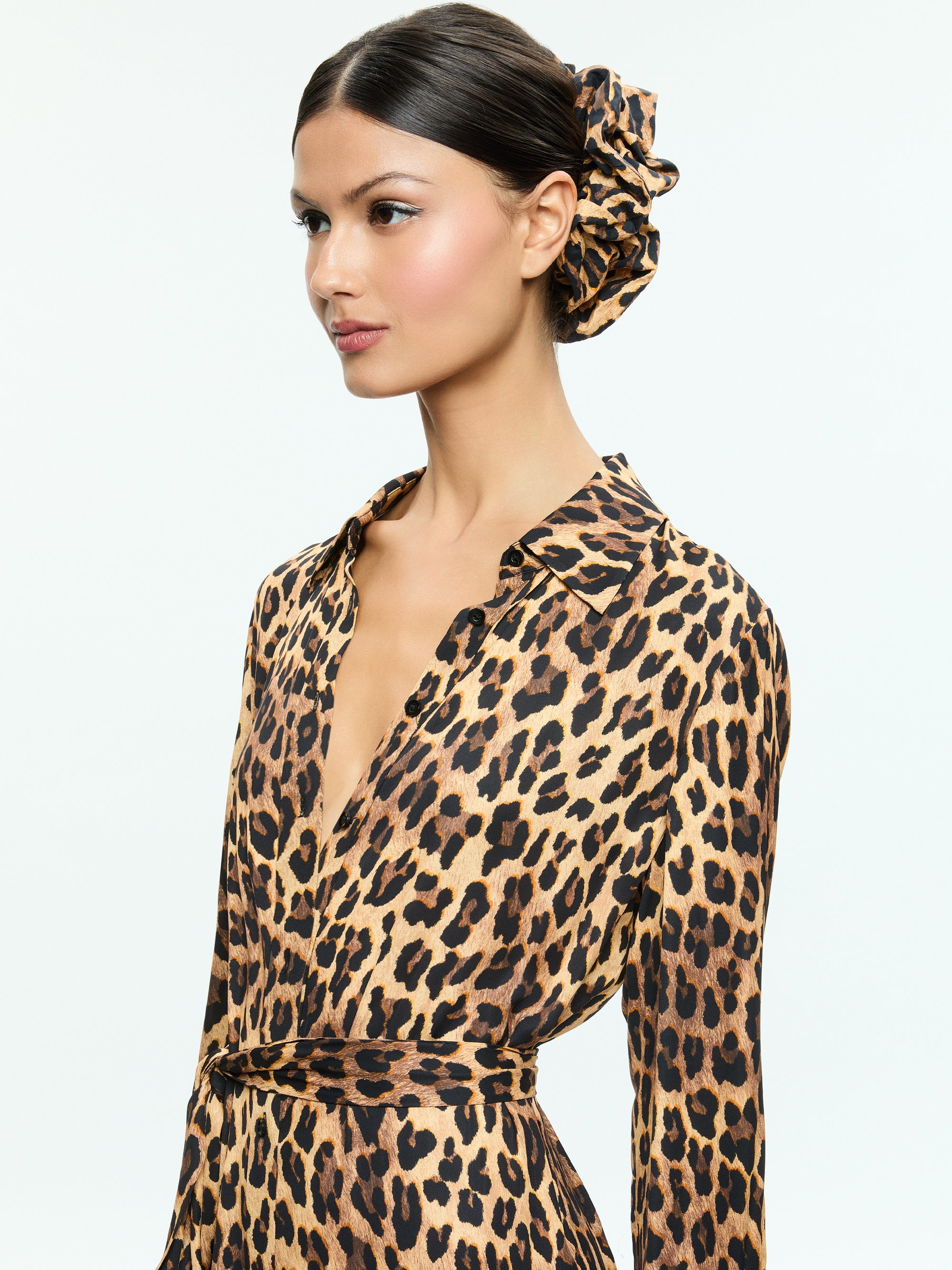 CHER LARGE PRINTED SCRUNCHIE - 1