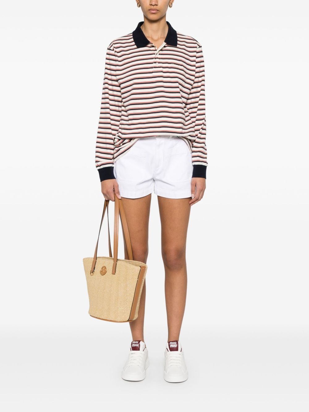 multi-stripe polo shirt - 2