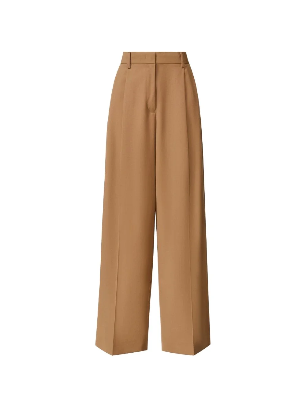 pleated wide trousers - 1